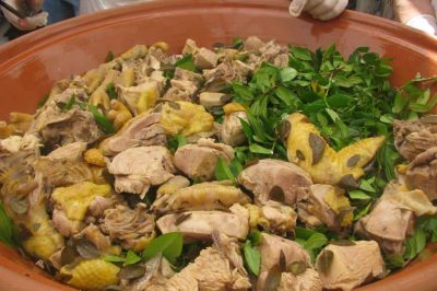 Recipe: Myrtle flavoured chicken of Masullas