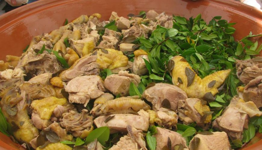Ricetta: Pollo aromatizzato al mirto