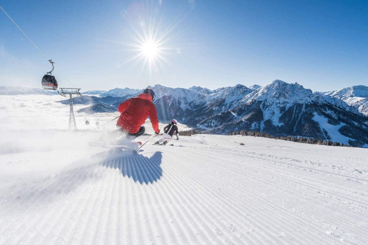 Inverno a Kronplatz Plan de Corones