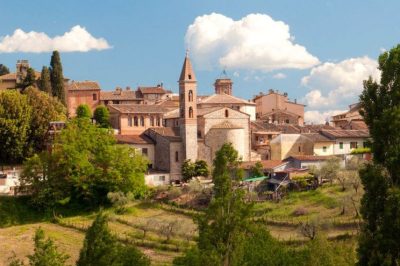 Historic village of Castelnuovo Berardenga