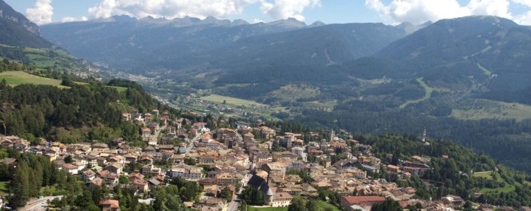 Historic village of Cavalese