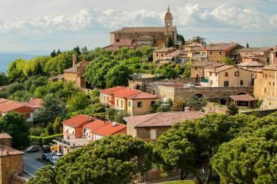 Historic village of Montalcino