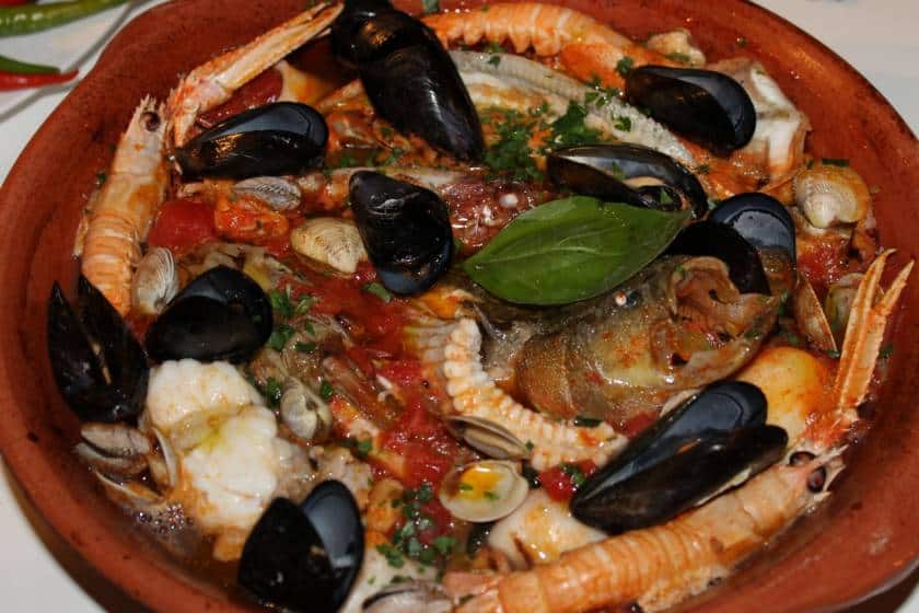 Brodetto di pesce della Costa dei Trabocchi