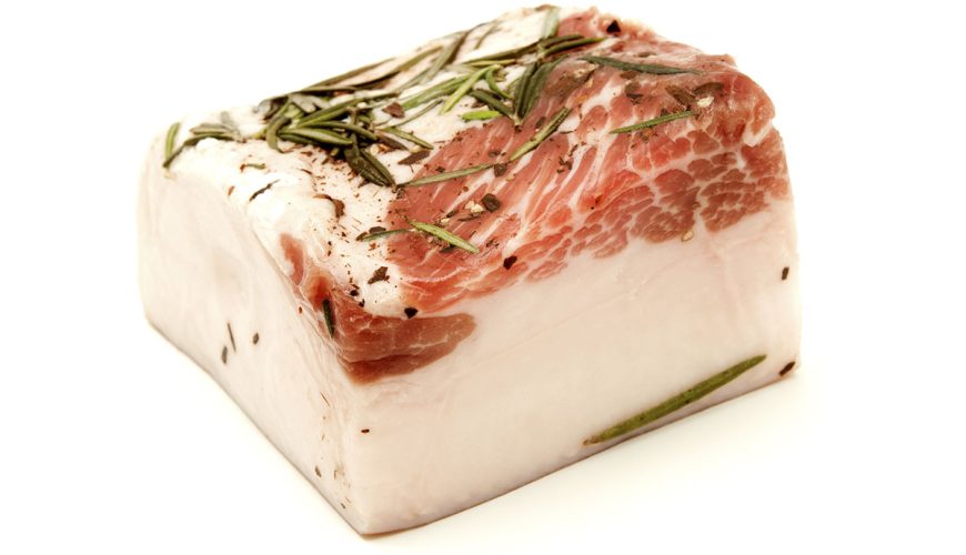 In Arnad it’s all lard that runs!