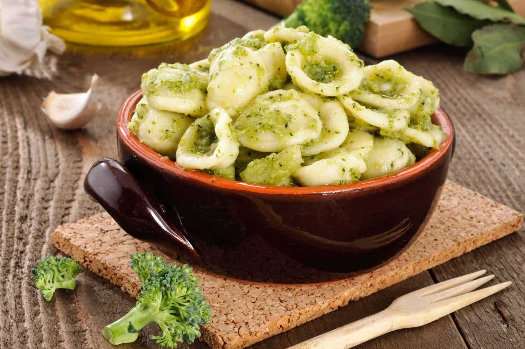 Orecchiette con cime di rapa