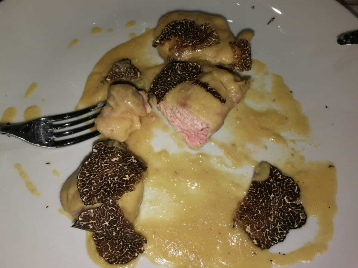 Sacco del brigante al tartufo