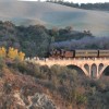 Treno in corsa