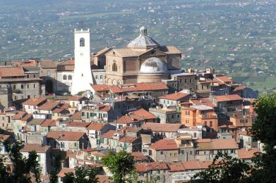 Vista sulla Chiesa di Santa Maria Assunta a Monte Compatri - Simone Ramella
