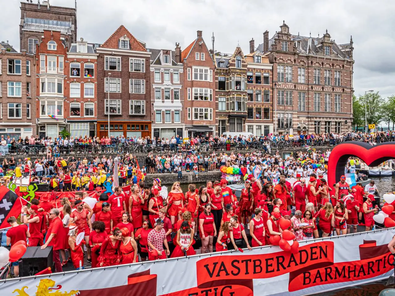 Gay pride ad Amsterdam