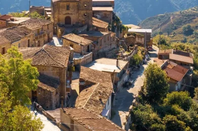 Gallicianò, vista sulla Chiesa dall'alto - davdenic