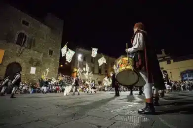Gara di Musici e Sbandieratori Castiglion Fiorentino 1