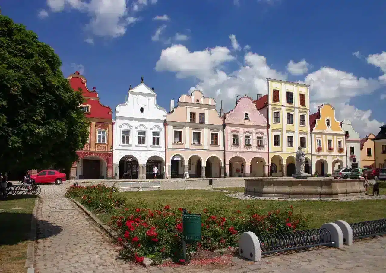 Piazza Zaccaria a Telc