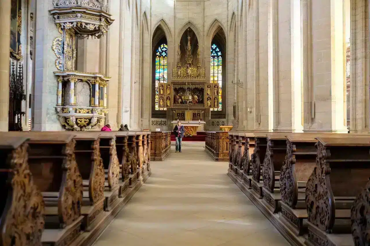Interno Chiesa di Santa Barbara Kutna Hora 2