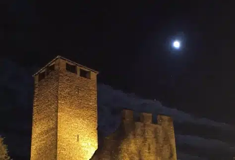 Castello e luna