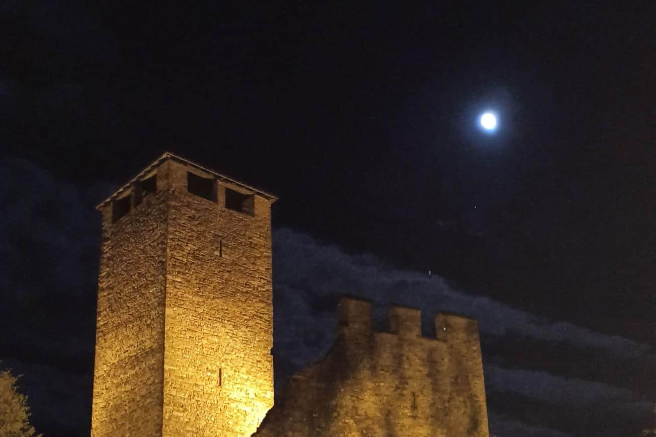 Castello e luna
