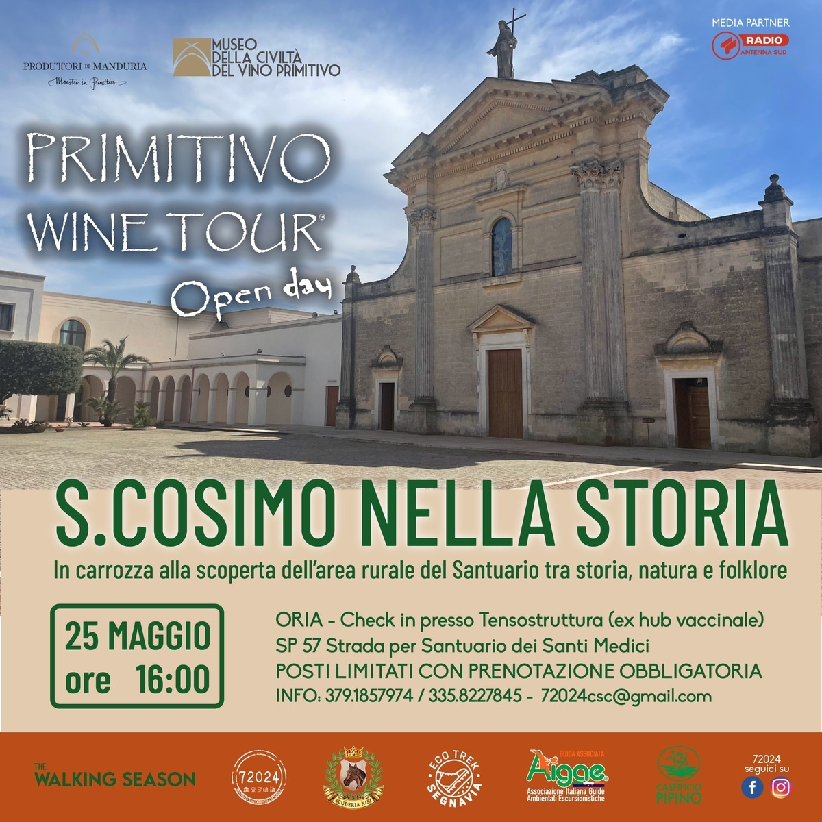 Oria San Cosimo nella storia