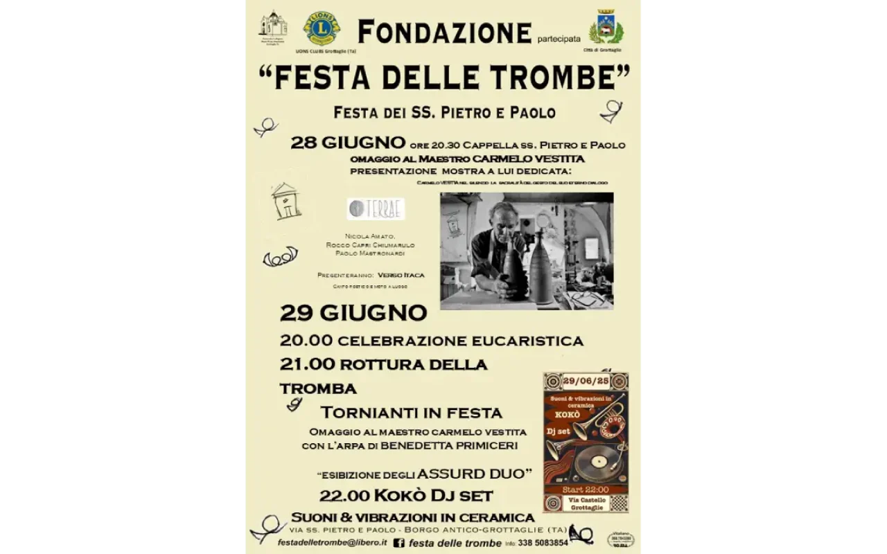 Festa delle Trombe 1 Festa delle trombe, Grottaglie