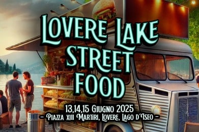 locandina lovere lake street food giugno 2025