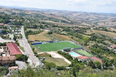 Impianti sportivi e area camper a Savignano Irpino