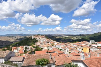Savignano Irpino dall'alto