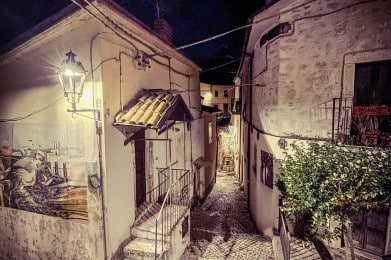 Scontrone di sera