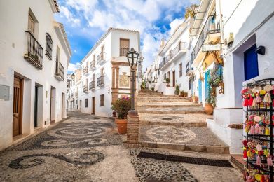 strade bianche di Frigiliana