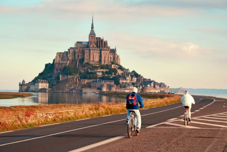 Mont Saint-Michel, la ciclabile