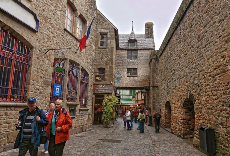 Per le strade di Mont Saint-Michel