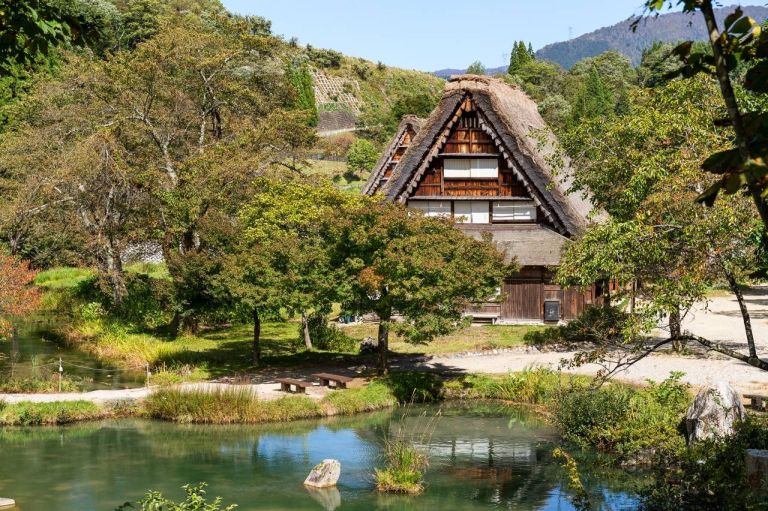 Shirakawa-go villaggio