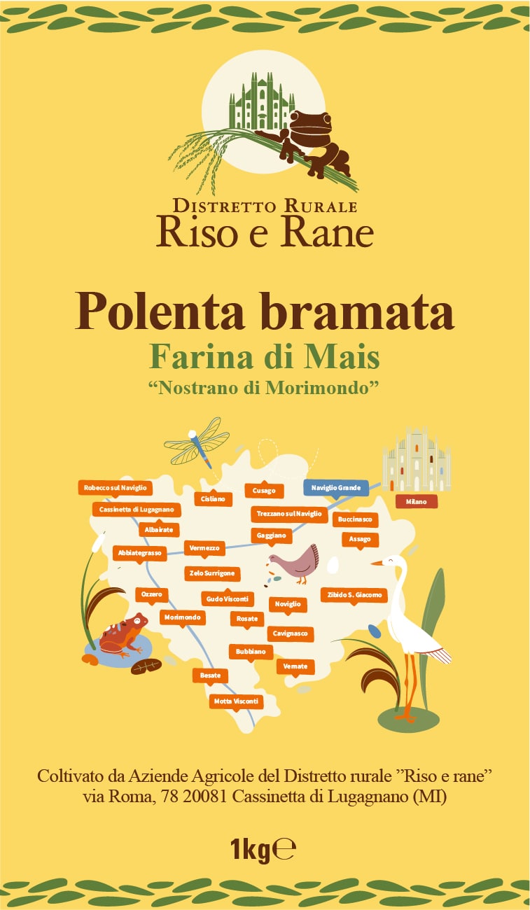 1 Kg Farina di Mais Polenta Bramata