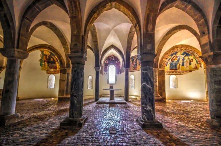 Interior of the Abbey of San Giovanni in Venere, Fossacesia