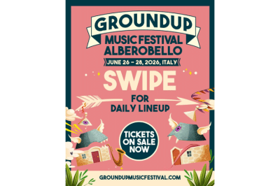 GroundUp Music Festival Alberobello 2026