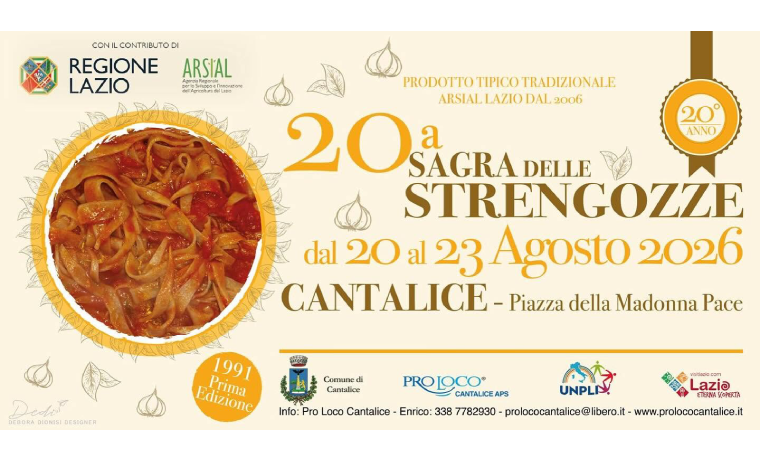 Sagra delle Strengozze 2026