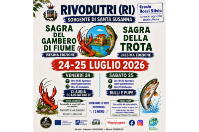 Sagra della Trota e del Gambero di Fiume