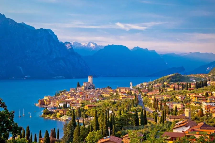 Tour del Lago di Garda dal nord con tratta in battello