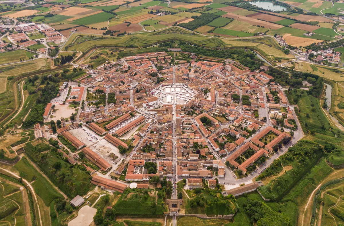 The mysteries of the village of Palmanova