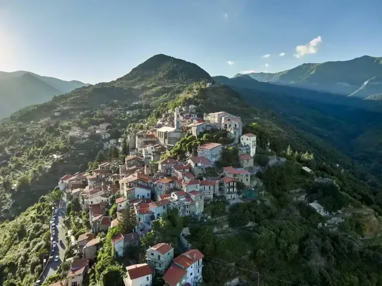 Triora dall'alto