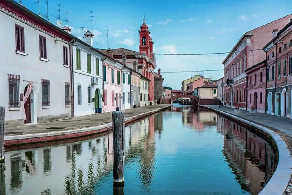 Comacchio: the village, the eels and the lagoon