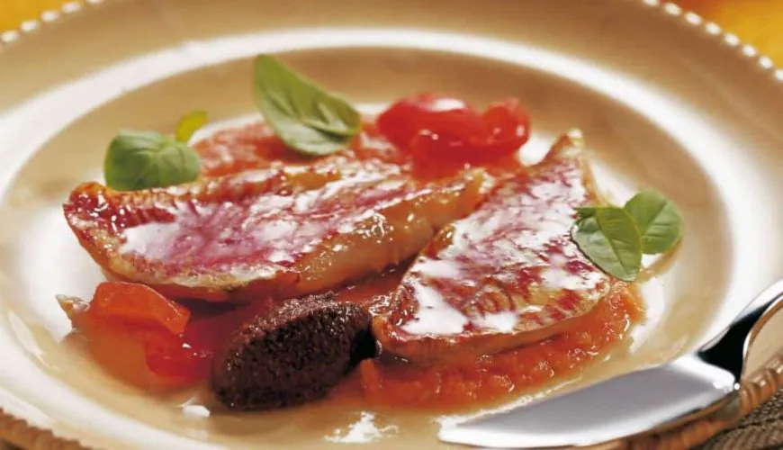 Recipe: Fillet of mullet alla livornese